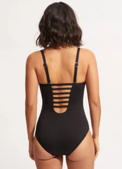 Seafolly Collective DD Cup One Piece - Black -Seafolly Sales Store 10729DD942 Black 4
