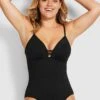 Seafolly Quilted One Piece - Black -Seafolly Sales Store 10792 065 Black 1