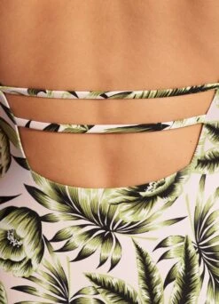 Island In The Sun Square Neck One Piece - Avocado -Seafolly Sales Store 10880 946 Avocado 5