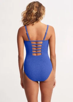 Willow DD One Piece - Azure -Seafolly Sales Store 10911DD924 Azure 5