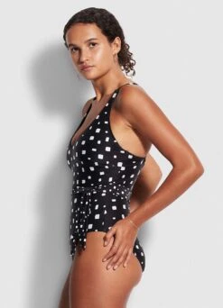 Soft Spot DD Maillot - Black -Seafolly Sales Store 11000DD896 Black 3
