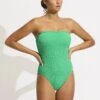 Sea Dive DD Bandeau One Piece - Jade -Seafolly Sales Store 11011DD861 Jade 3