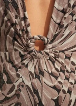 Poolside Plunge One Piece - Sepia -Seafolly Sales Store 11048 954 Sepia 6