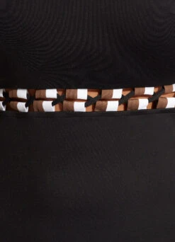 Sun Stripe DD Bandeau One Piece - Black -Seafolly Sales Store 11053DD947 Black 5