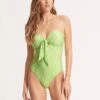 Mod Squad Twist Tie Front One Piece - Lime Burst -Seafolly Sales Store 11058 050 LimeBurst 3