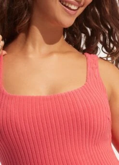 Havana DD Tank One Piece - Sun Kissed Coral -Seafolly Sales Store 11091DD815 SunKisdCrl 6