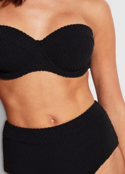 Riviera Bustier Bra - Black -Seafolly Sales Store 30059 929 Black 5
