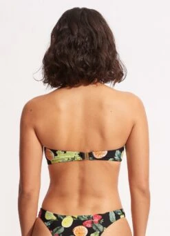Lemoncello Bustier Bandeau - Black -Seafolly Sales Store 30574 945 Black 4