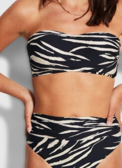 Skin Deep Bustier Bandeau - Black -Seafolly Sales Store 30877 940 Black 5