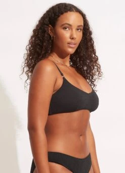 Sea Dive Bralette - Black -Seafolly Sales Store 31173 861 Black 8