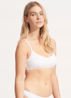 Sea Dive Bralette - White -Seafolly Sales Store 31173 861 White 3