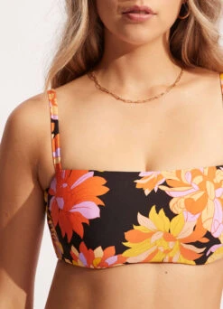 Palm Springs DD Tank Bra - Black 11 Palm Springs DD Tank Bra - Black -Seafolly Sales Store 31206DD703 Black 7