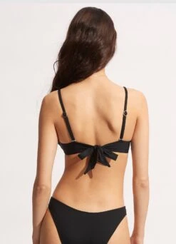 Seafolly Collective Split Underwire Bra - Black -Seafolly Sales Store 31216 942 Black 4