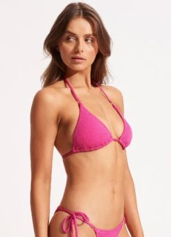 Sea Dive Slide Tri - Fuchsia Rose -Seafolly Sales Store 31298 861 FuchsiaRos 3