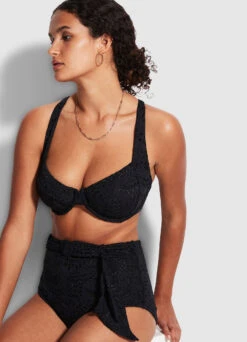 Costa Bella DD Underwire Bra - Black