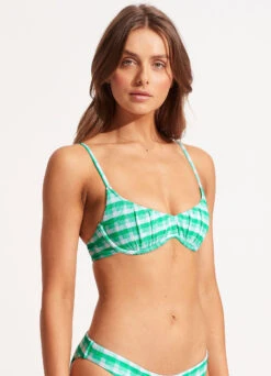 Portofino Sweetheart U/wire Bra - Jade -Seafolly Sales Store 31370 939 Jade 3