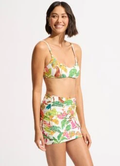 Tropica Bralette Bikini Top - Ecru -Seafolly Sales Store 31465 067 Ecru 5