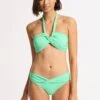 Seafolly Collective Halter Bandeau Bikini Top - Mint -Seafolly Sales Store 33816 942 Mint 3