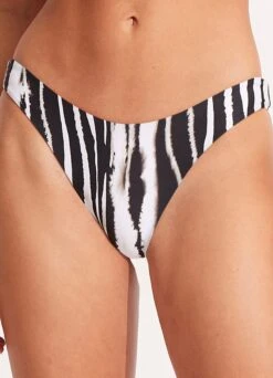 Tropfest Reversible High Cut Pant - Aquamarine -Seafolly Sales Store 40305 978 Aquamarine 4