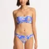 Eden Reversible Hipster Bikini Bottom - Azure -Seafolly Sales Store 40426 070 Azure 3