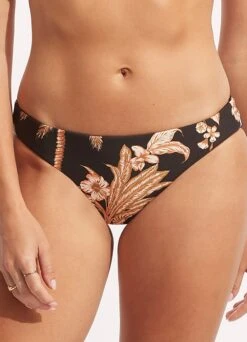 Castaway Reversible Hipster - Black -Seafolly Sales Store 40426 980 Black 3