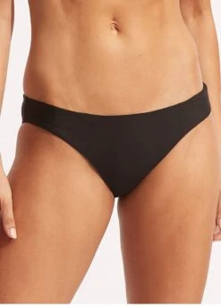Castaway Reversible Hipster - Black -Seafolly Sales Store 40426 980 Black 4