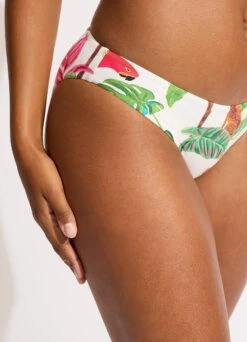 Tropica Hipster Bikini Bottom - Ecru -Seafolly Sales Store 40473 067 Ecru 7