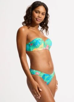 Tropica Hipster Bikini Bottom - Jade -Seafolly Sales Store 40473 067 Jade 5
