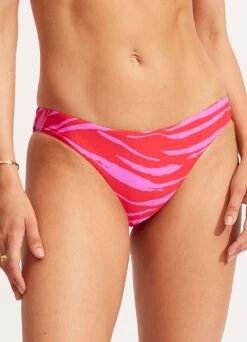 Skin Deep Hipster Pant - Mandarin Red -Seafolly Sales Store 40473 940 MandarinRe 3