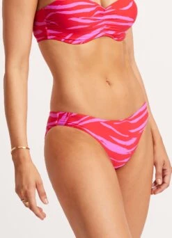 Skin Deep Hipster Pant - Mandarin Red -Seafolly Sales Store 40473 940 MandarinRe 5