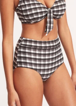 Portofino High Waisted Pant - Black -Seafolly Sales Store 40558 939 Black 4