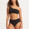 Sea Dive Wide Side Retro - Black -Seafolly Sales Store 40586 861 Black 6