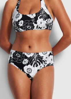 Summer Of Love Wide Side Retro - Black -Seafolly Sales Store 40586 928 Black 3