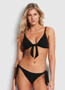 Riviera Hipster Tie Side - Black