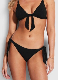 Riviera Hipster Tie Side - Black -Seafolly Sales Store 40678 929 Black 3