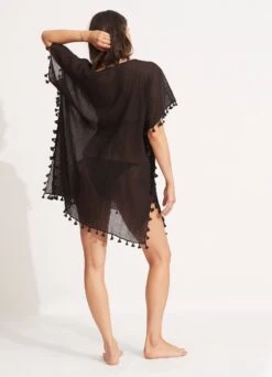 Amnesia Kaftan - Black -Seafolly Sales Store 52162 Black 3 f6f3e13c d2df 40d2 a632 57c53b485be9