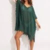 Amnesia Kaftan - Evergreen -Seafolly Sales Store 52162 Evergreen 1