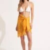 Cotton Gauze Sarong - Rockmelon