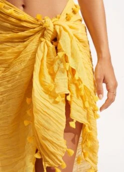 Cotton Gauze Sarong - Tuscan Sunset -Seafolly Sales Store 52965 SG TuscanSuns 5