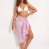 Cotton Gauze Sarong - Wild Rose -Seafolly Sales Store 52965 SG WildRose 1