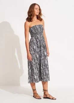 Zahara Dress Skirt - Black -Seafolly Sales Store 54745 DR Black 3