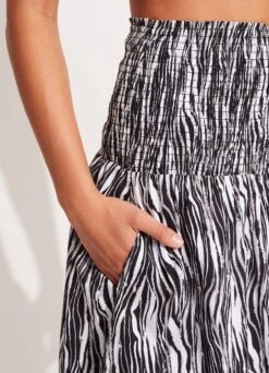 Zahara Dress Skirt - Black -Seafolly Sales Store 54745 DR Black 8